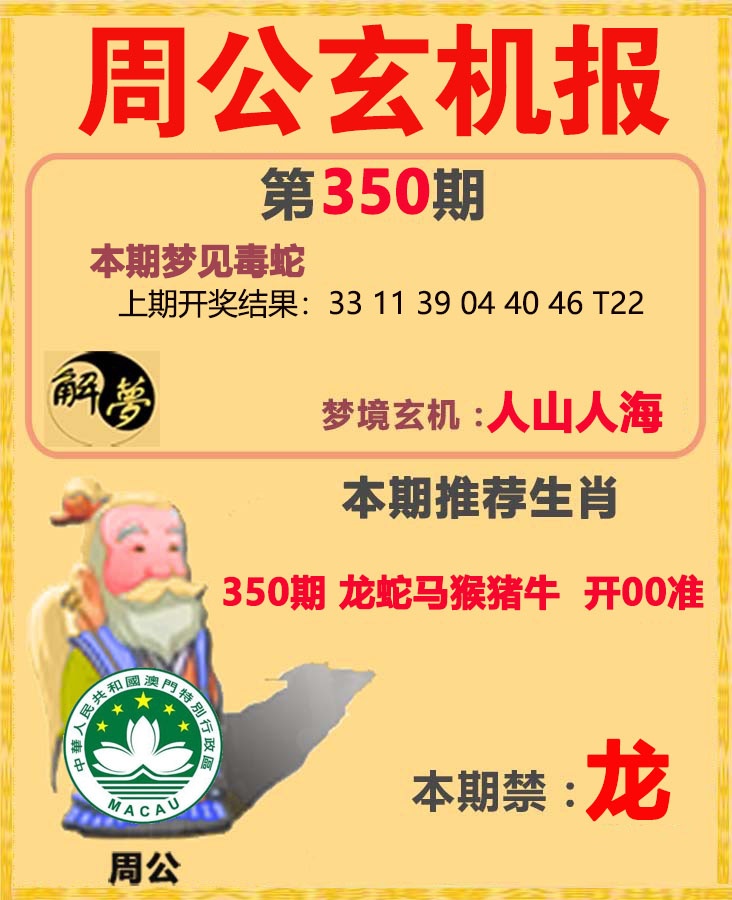 350期周公解梦[图]