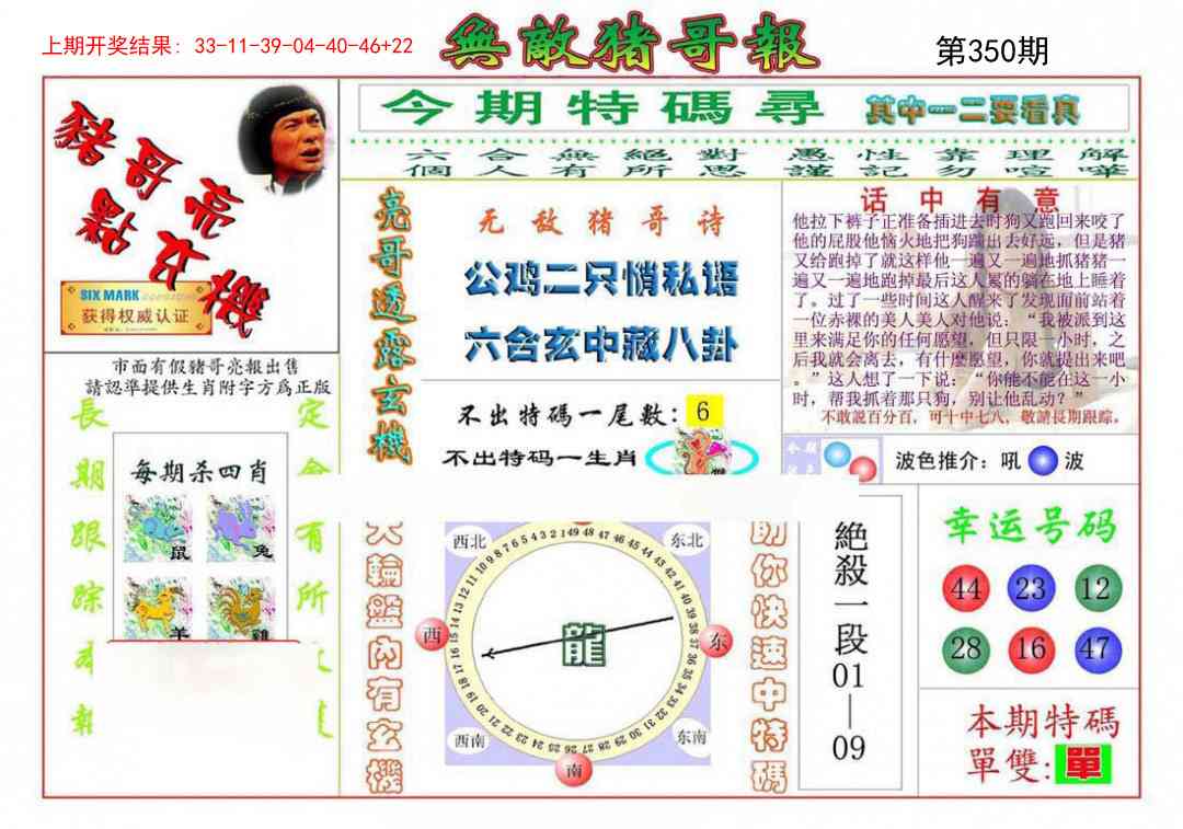 350期无敌猪哥[图]