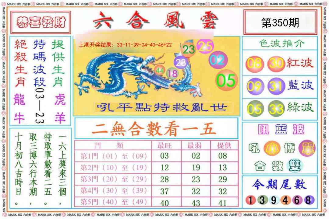 350期六合风云《另版》[图]
