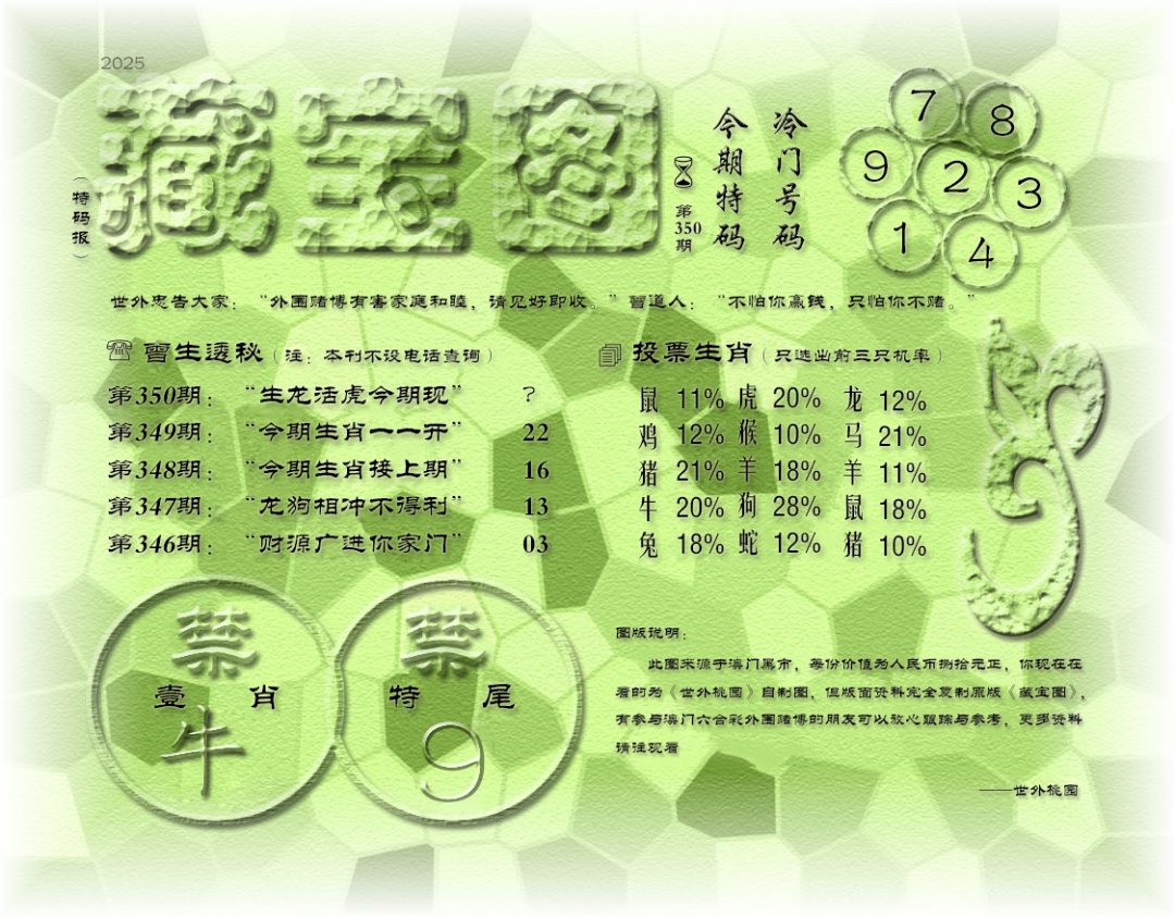 350期老《藏宝图》[图]