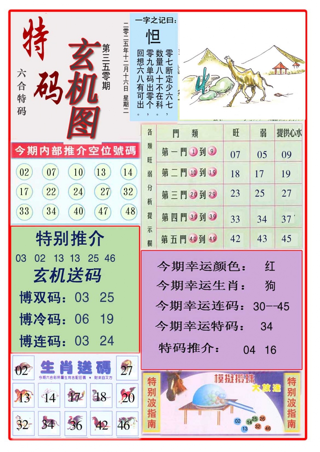 350期特码玄机图[图]