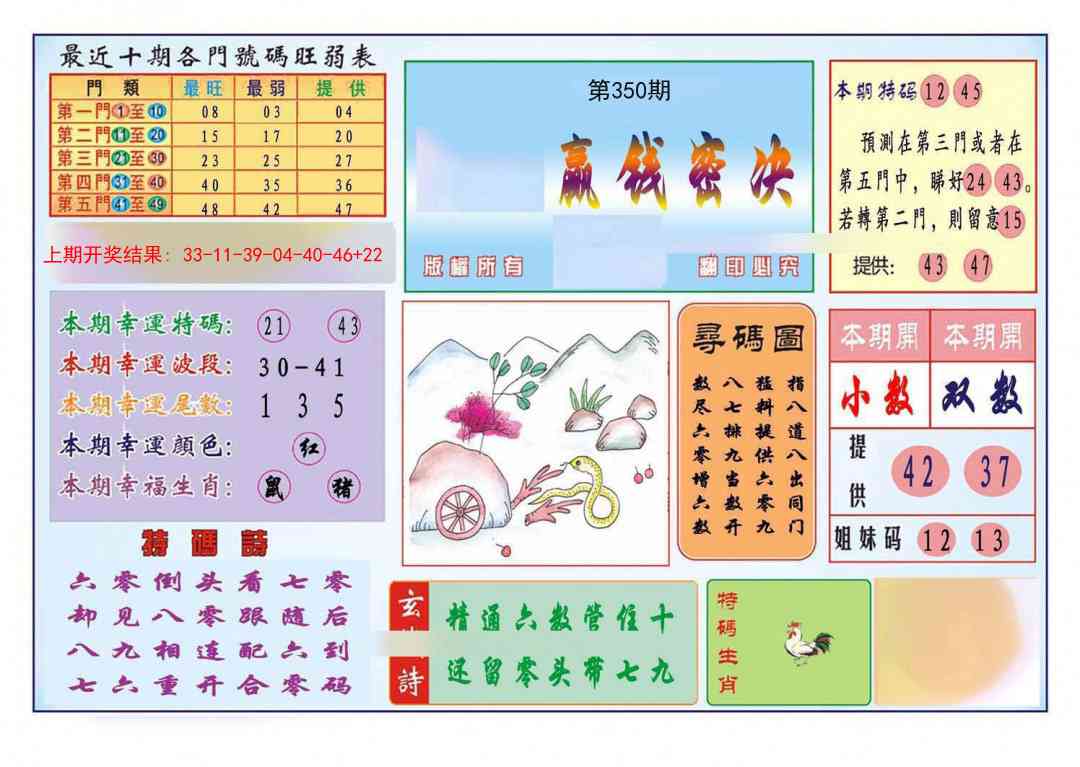 350期九龍赢钱密决(推荐)[图]