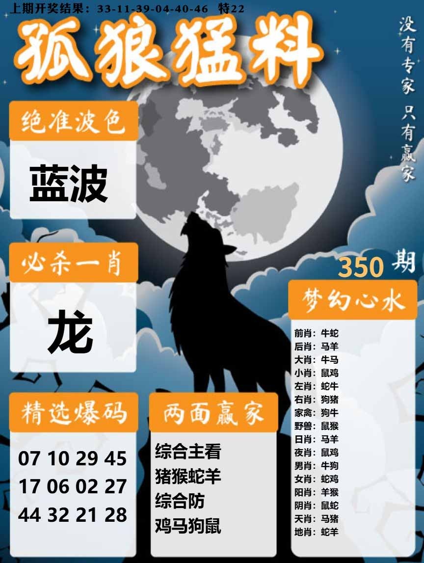 350期孤狼猛料[图]
