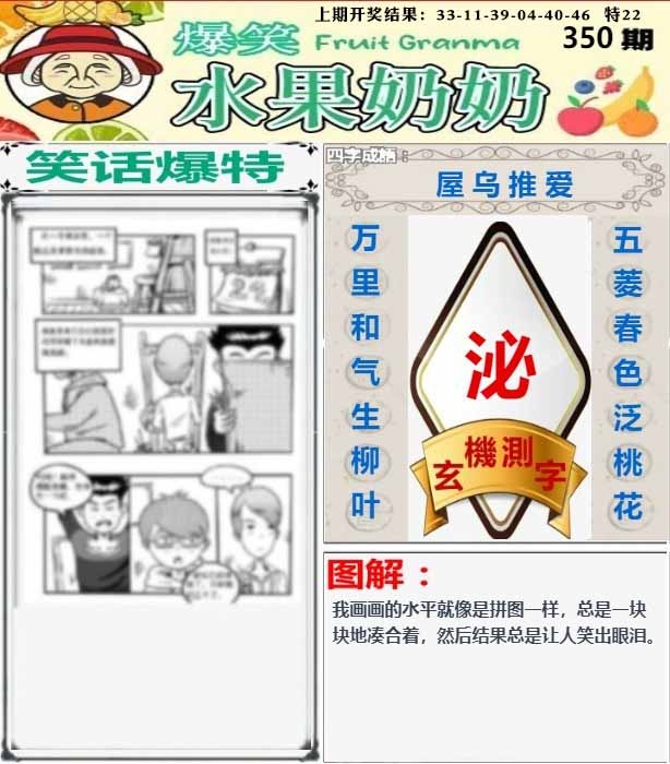 350期爆笑水果奶奶[图]